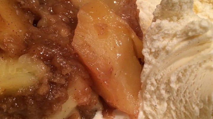 æbledessert apple crisp