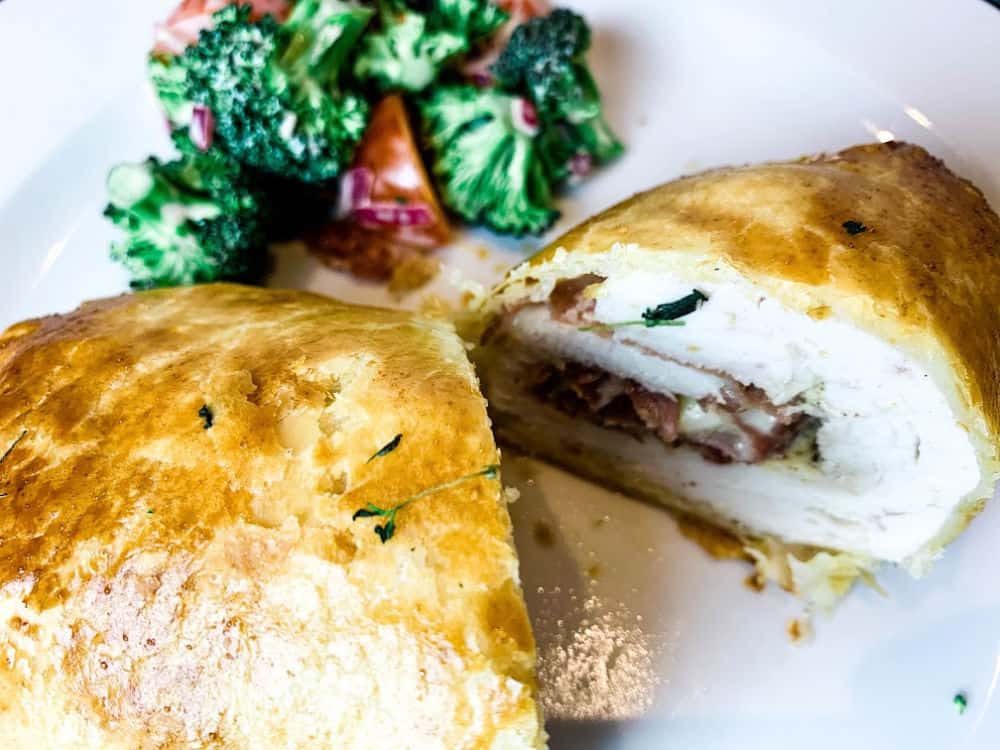Indbagt kyllingefilet