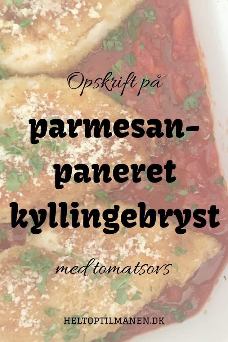 Parmesan-paneret kyllingebryst