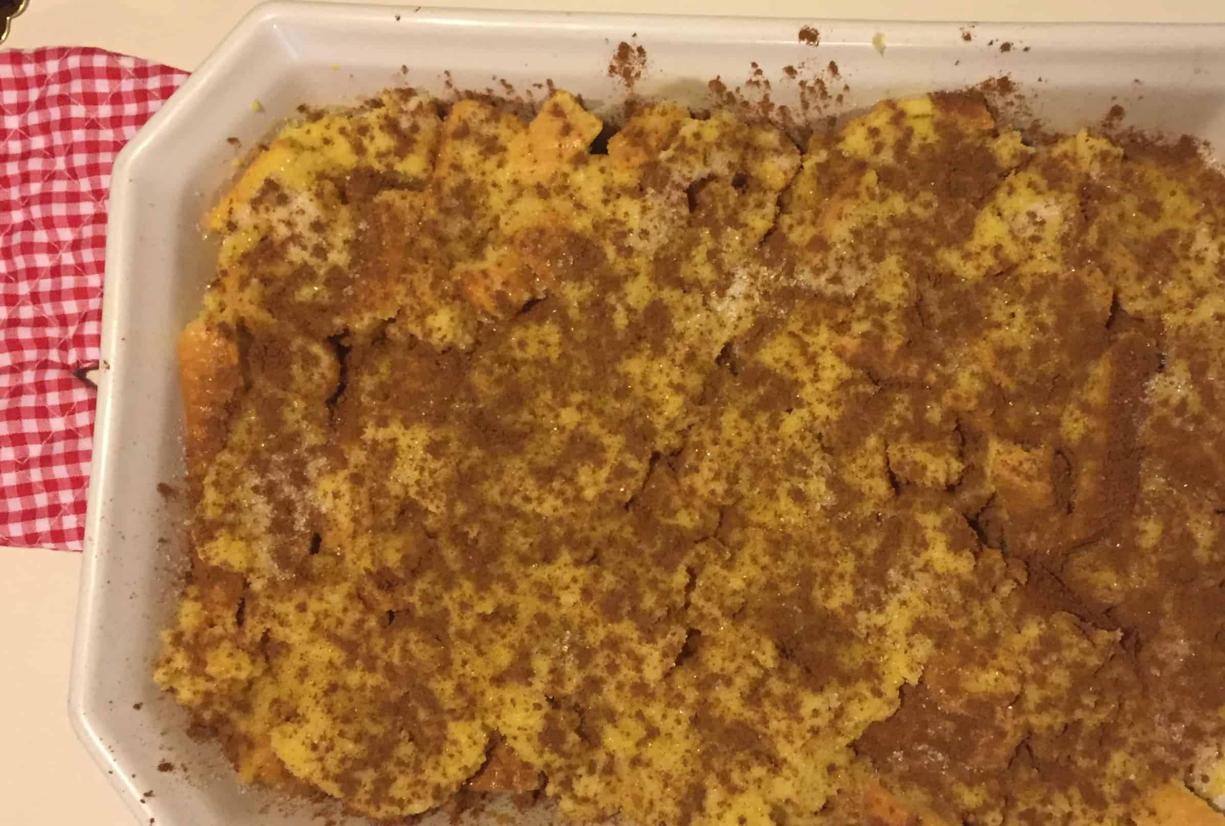 Dansk-amerikansk julemorgen med French Toast Bake