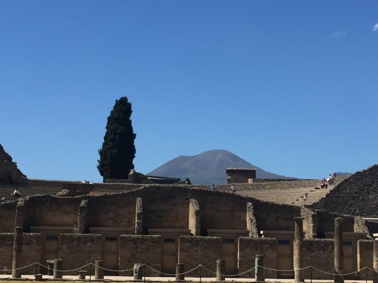 Vesuv og Pompeii