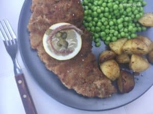 Wienerschnitzel med dreng