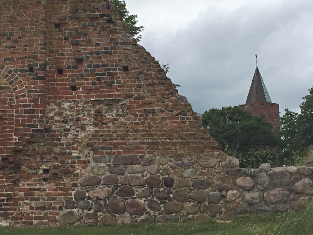 Gåsetårnet og Vordingborg slotsruin